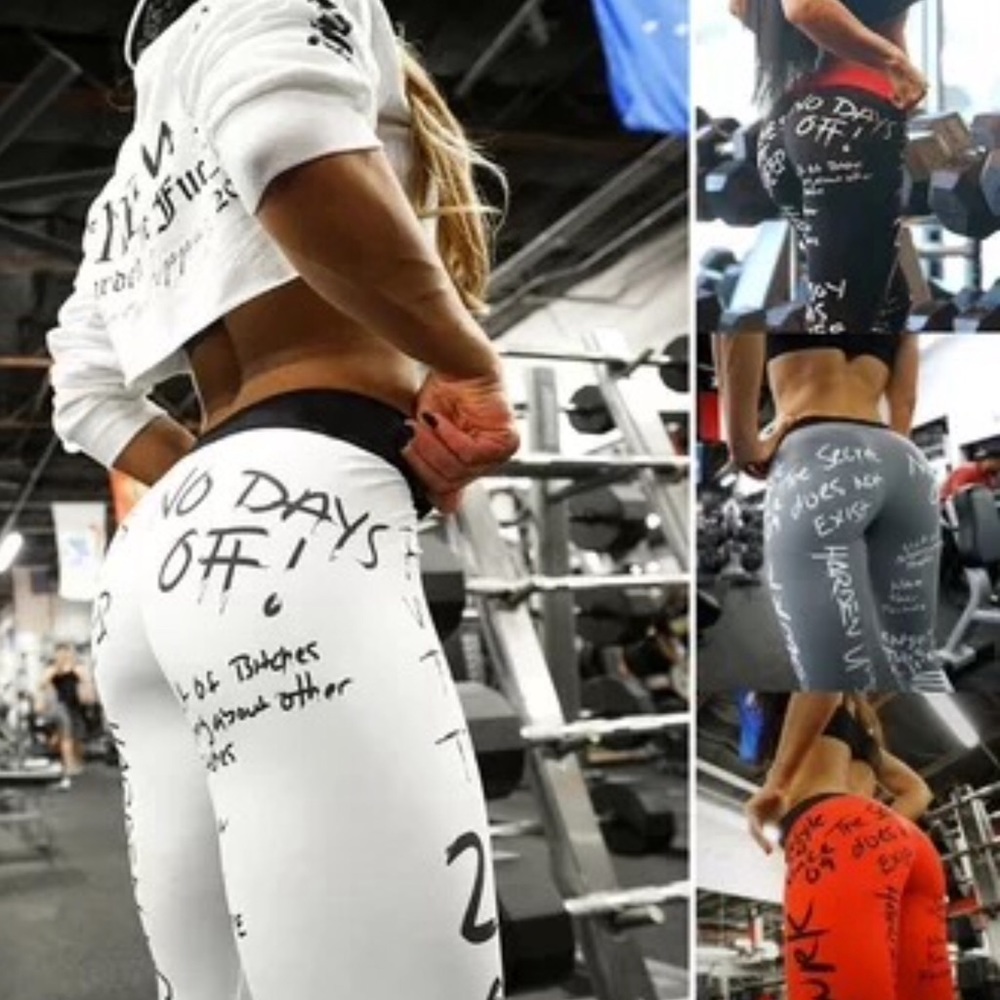 NO DAYS OFF YOGA PANTS *4 colors* Super soft